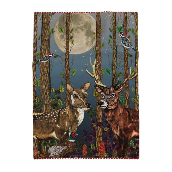 The Deer, The Pheasant and the Smoke Bush Tea Towel, Season 2