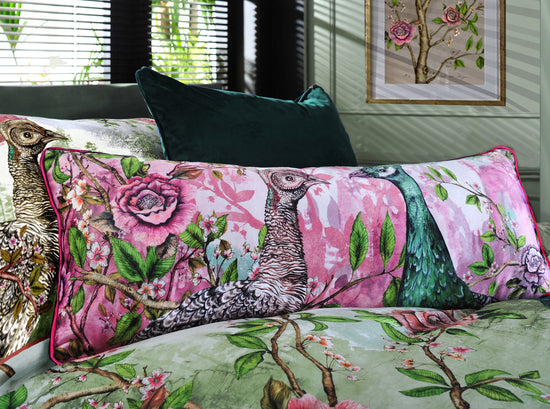Iya Valley Love Story, Long Velvet 30cm x 90cm Cushion/Bolster, Season 2