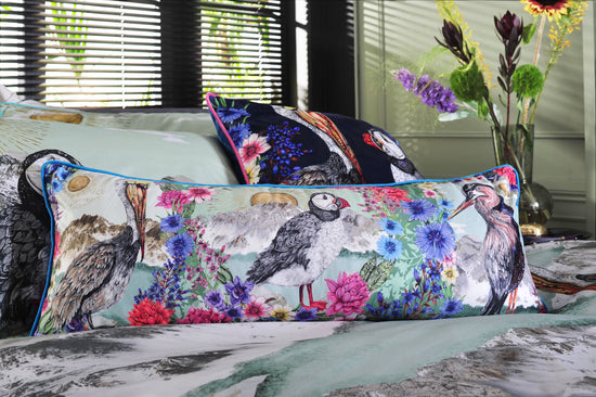 Mountain Lake, Long Velvet 30cm x 90cm Cushion/Bolster, Season 2