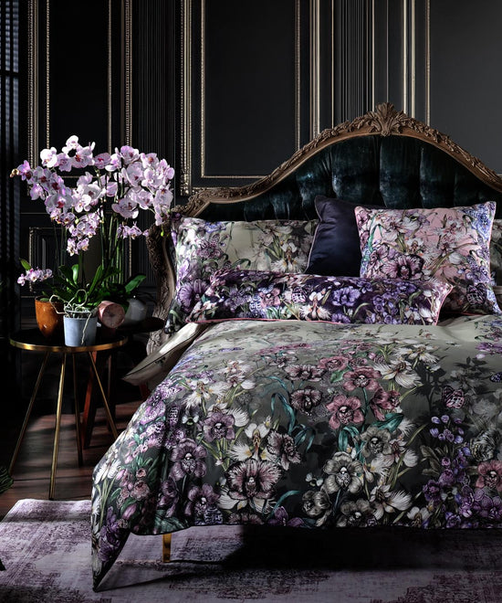 Orchid Garden Beautiful Detailed Floral and Orchids with Butterflys Bedlinen Set Season 4