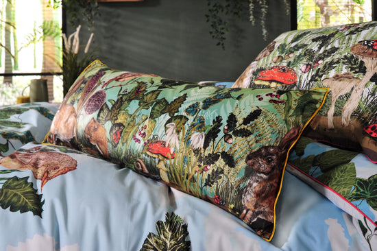 Spring in the Thicket Long Velvet 30 cm x 90 cm Cushion/Bolster, Season 1