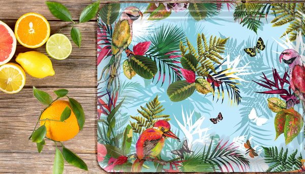 Birds of Paradise Tray 2, Pale Blue, Season 1