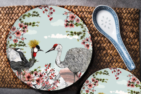 Tsuru Nichi Bone China Plate, Season 1