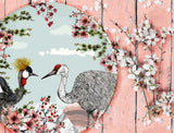 Tsuru Nichi Decorative Stonemax Plate, Season 1