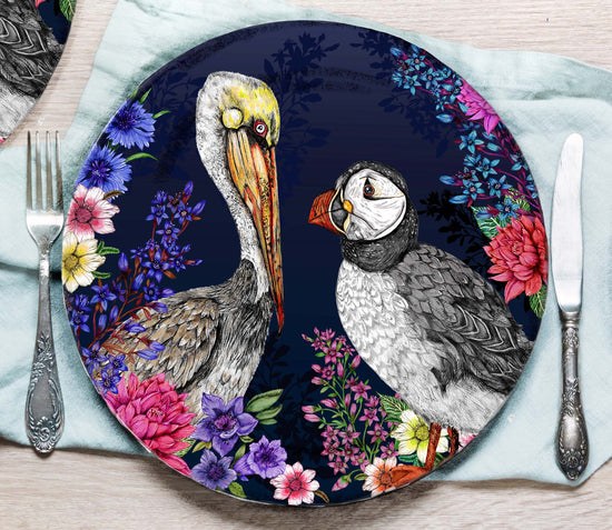 Mountain Lake Decorative Stonemax Plate, Midnight, Season 2