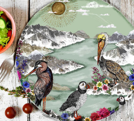 Mountain Lake Decorative Stonemax Plate, Season 2