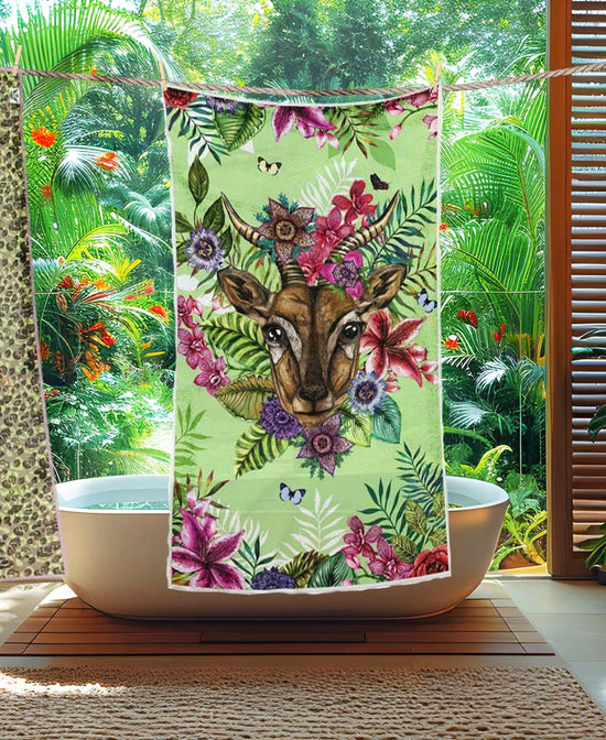 Totem, Gazelle Beach Towel, Green, Season 3