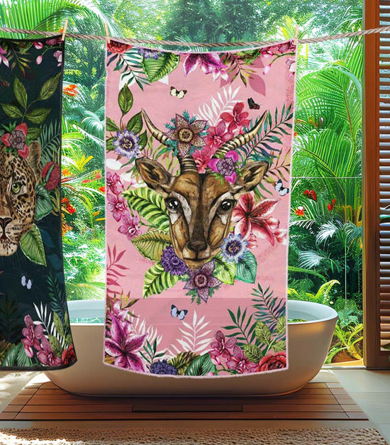 Totem, Gazelle Beach Towel, Pink, Season 3