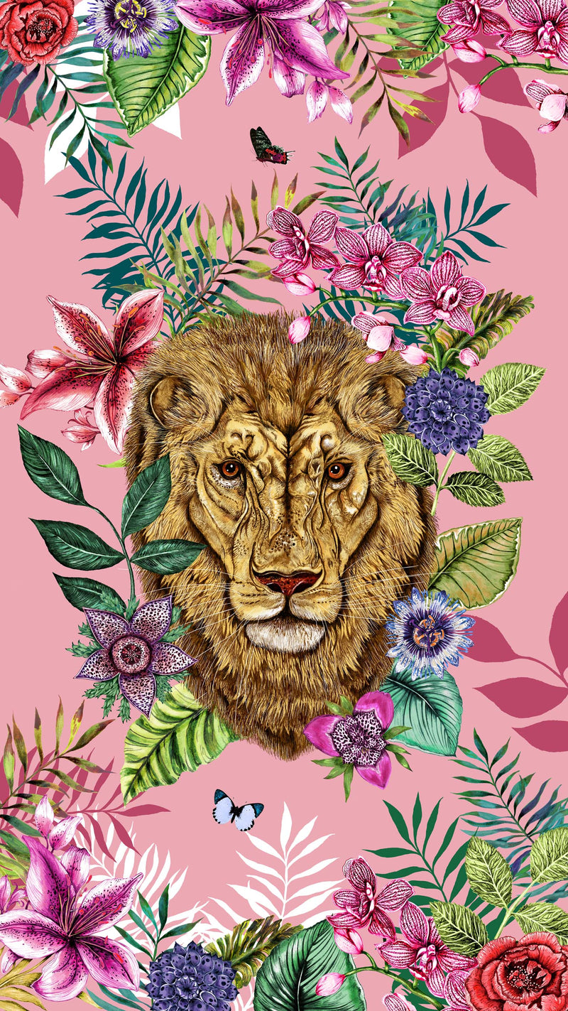 Totem, Lion Beach Towel, Pink, Season 3