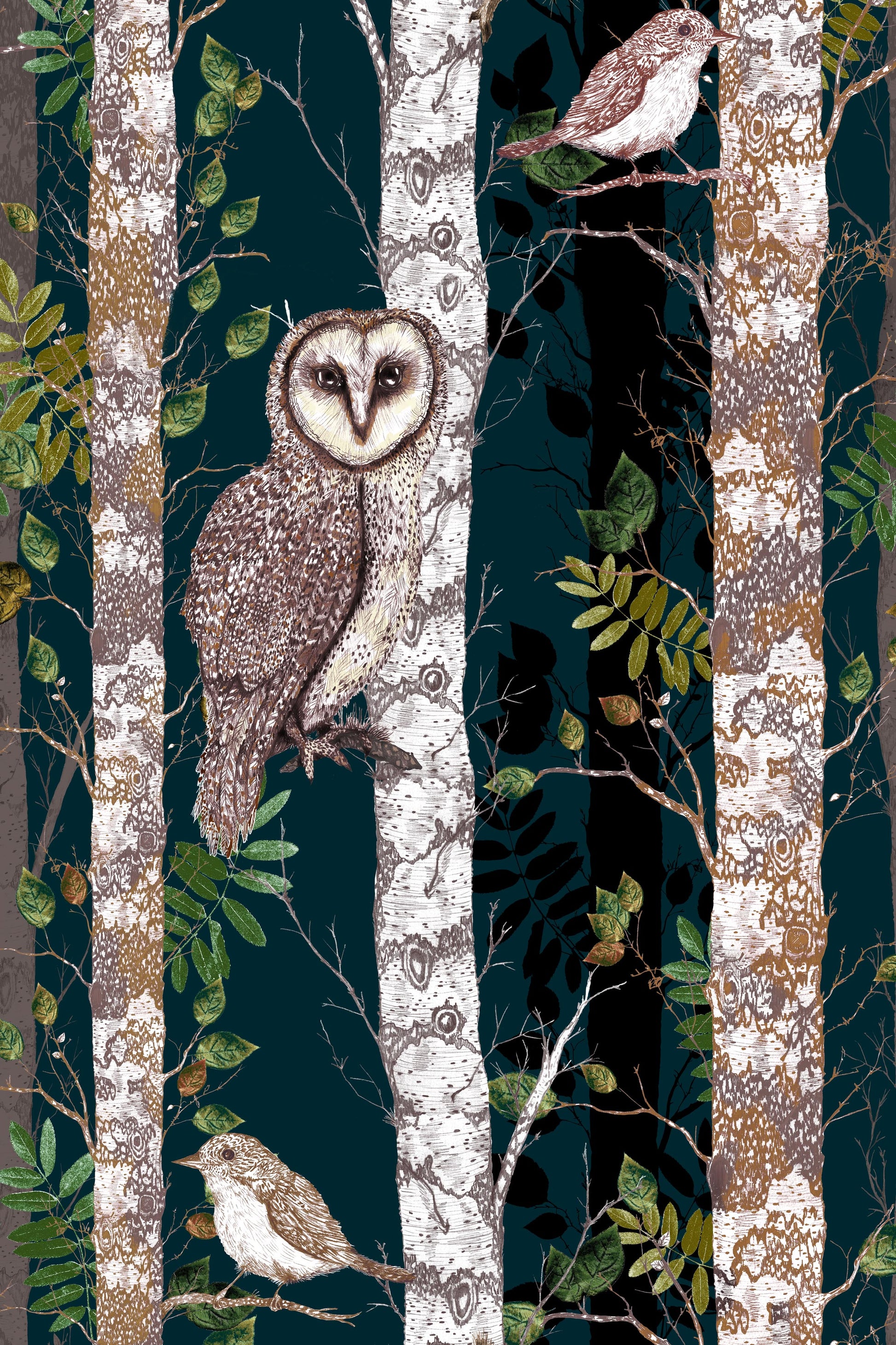 The Forest at Twilight Tea Towel 1, Midnight, Season 1