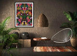 Birds of Paradise 1, Framed/Unframed Art Print, Varied Sizes, Season 1