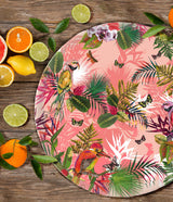 Birds of Paradise Decorative Stonemax Plate 2, Blush, Season 1