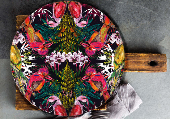 Birds of Paradise Decorative Stonemax Plate 1, Season 1