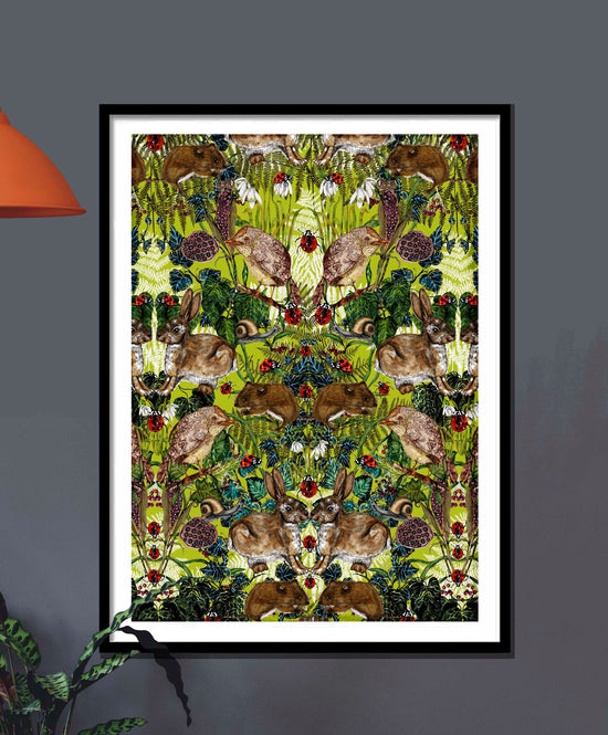 Spring in the Thicket 2, Framed/Unframed Art Print, Varied Sizes, Season 1
