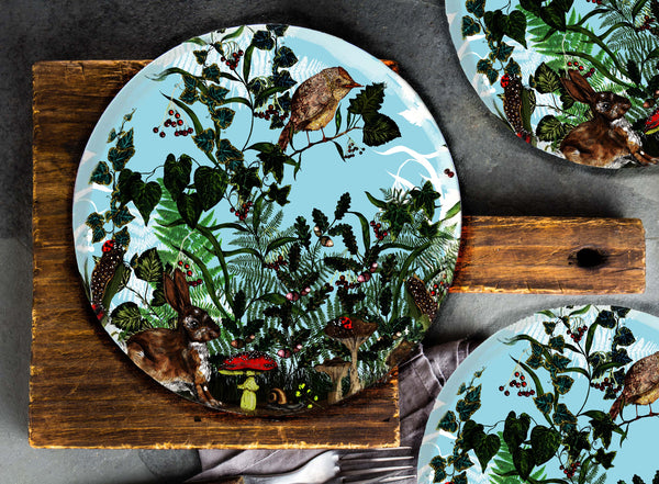 Spring in the Thicket Bone China Plate 1, Season 1