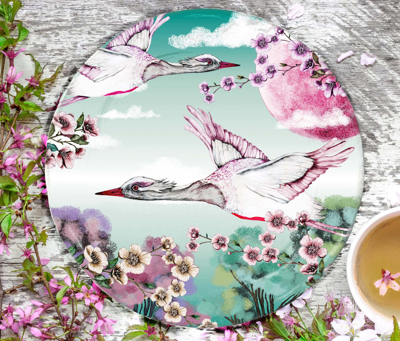 Flight of the Heron Decorative Stonemax Plate, Season 2