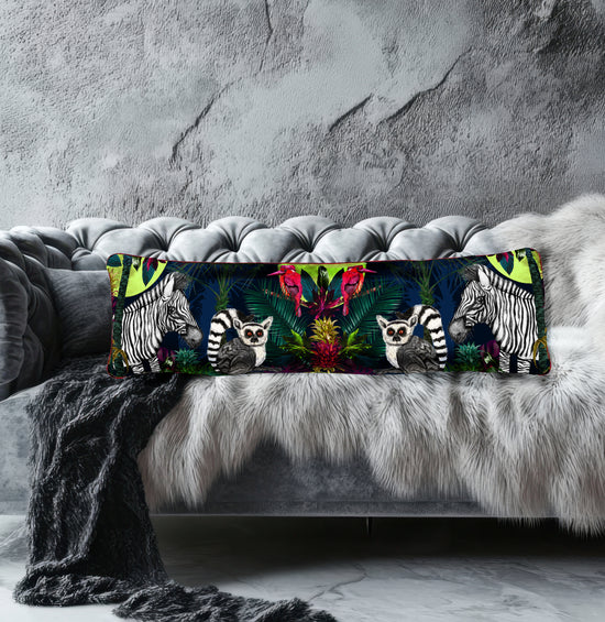 Under the Neon Moon, Long Velvet 30cm x 90cm Cushion/Bolster 2, Season 2
