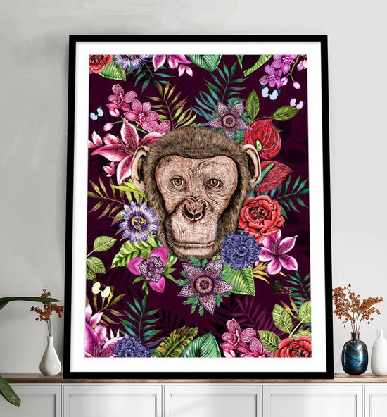 Totem, Monkey, Rouge, Framed/Unframed Art Print, Varied Sizes, Season 3